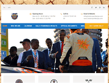 Tablet Screenshot of motorsportkenya.com